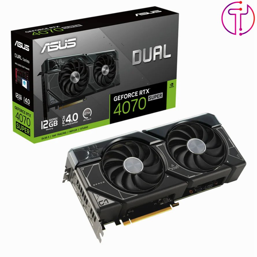 کارت گرافیک ایسوس Dual GeForce RTX 4070 SUPER Edition 12GB GDDR6X