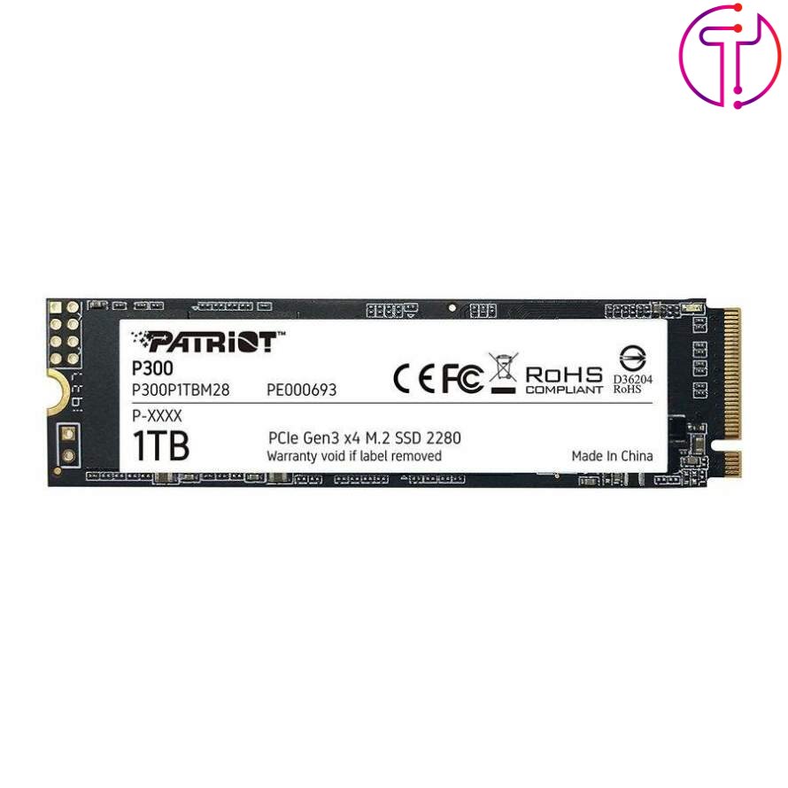 اس اس دی پاتریوت P300 M.2 2280 NVMe PCIe 1TB