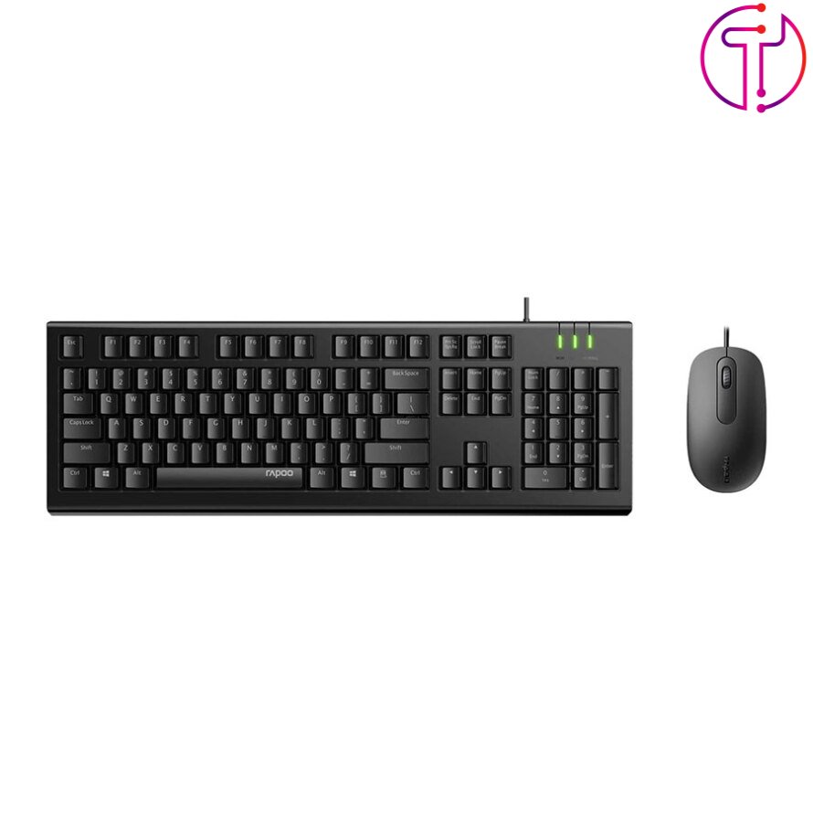 کیبورد و موس رپو X120Pro Black
