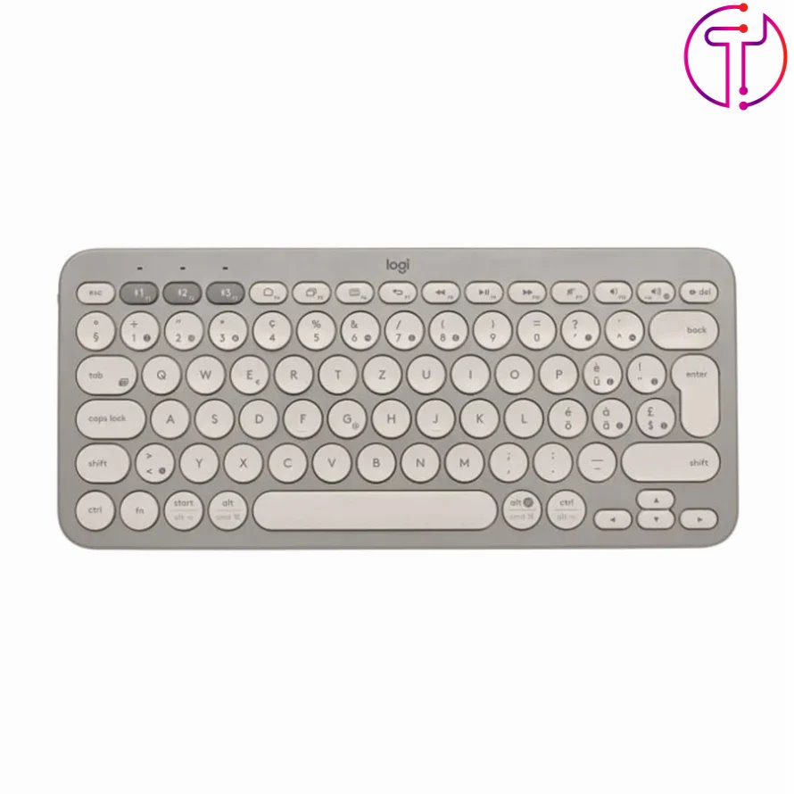 کیبورد بلوتوث لاجیتک K380 Sand