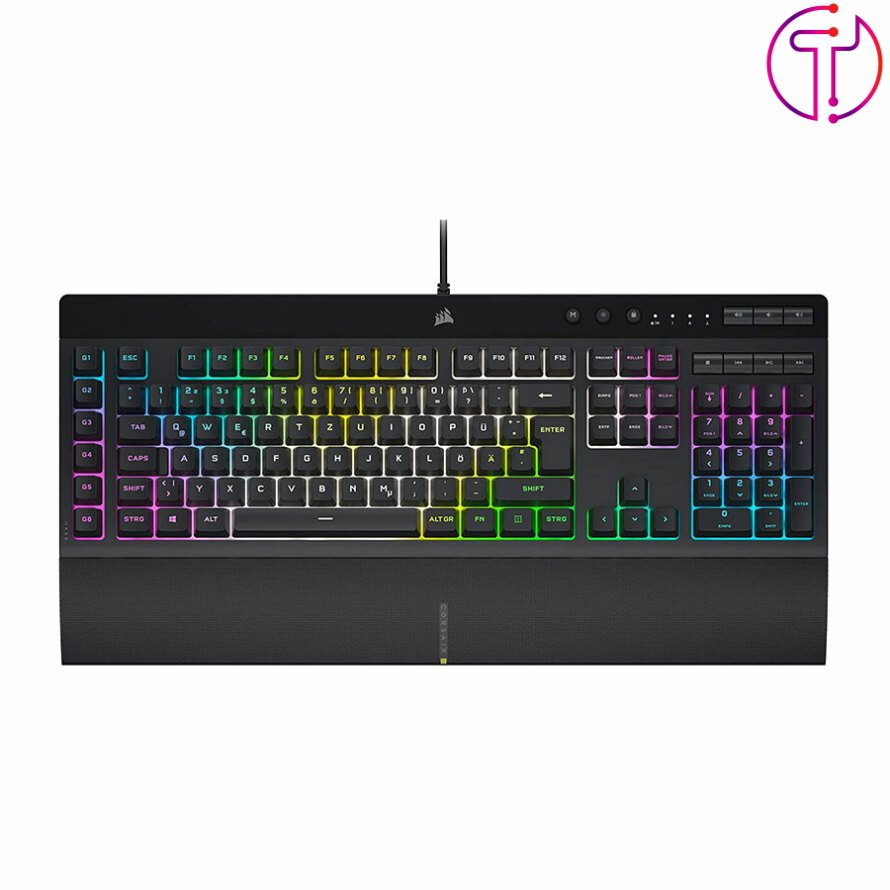 کیبورد گیمینگ کورسیر K55 RGB PRO XT